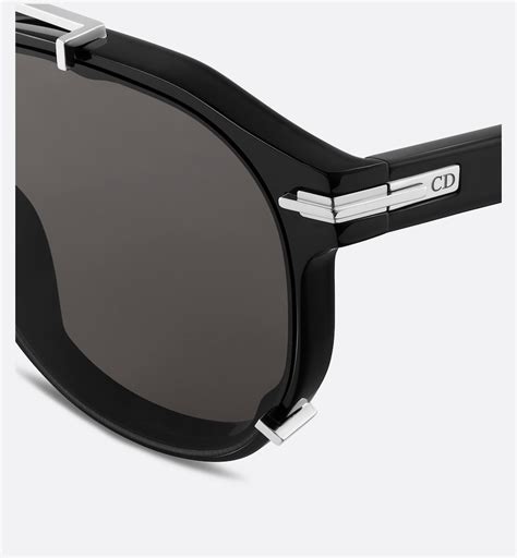 dior technologic silver black men|DiorBlackSuit RI Black Pantos Sunglasses .